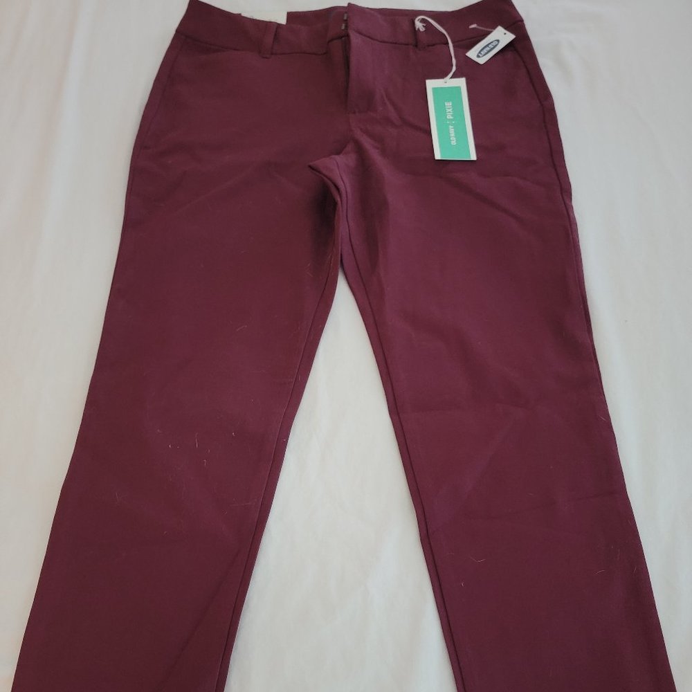 Old Navy Pixie Full Length Mid-Rise Pants Brand New with Tags